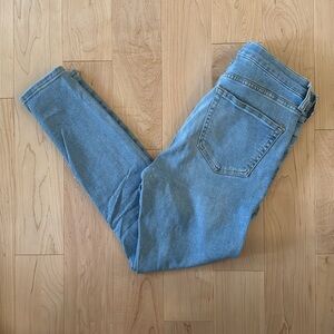 Topshop Jamie jeans high rise light denim